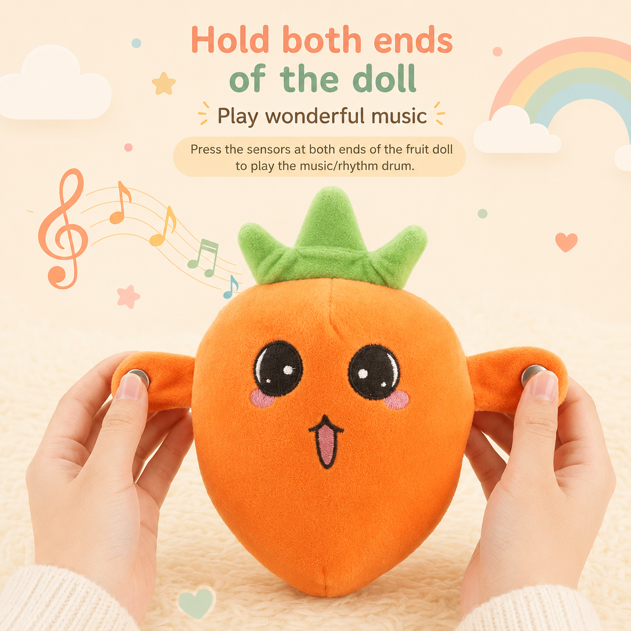 Human Sensing Plush Doll Toys