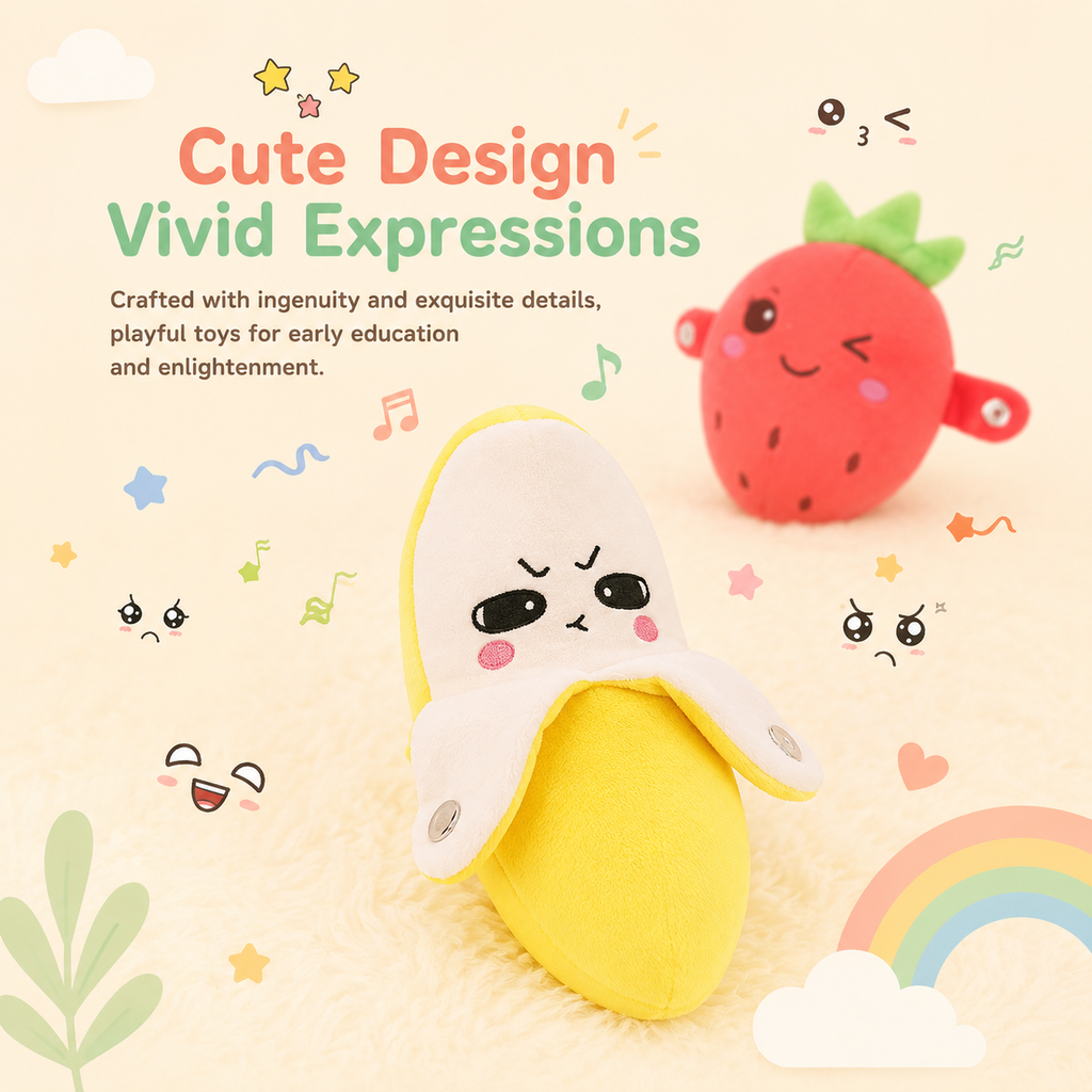 Human Sensing Plush Doll Toys
